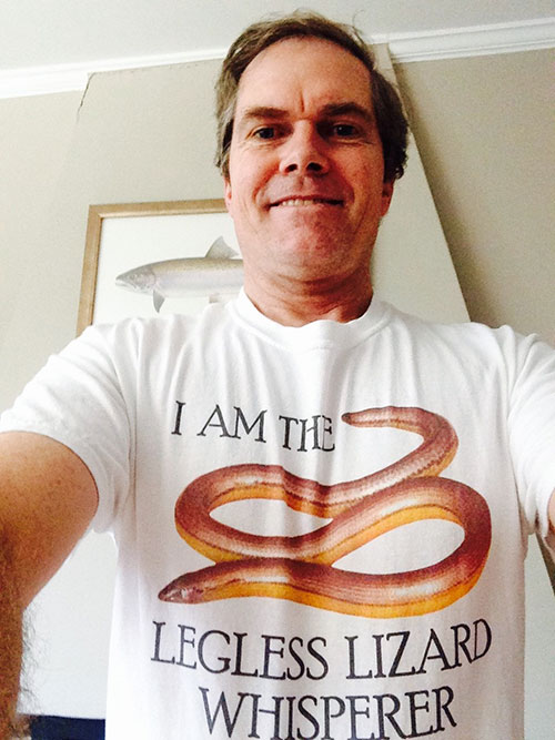 Brian Trautwein, the Legless Lizard Whisperer
